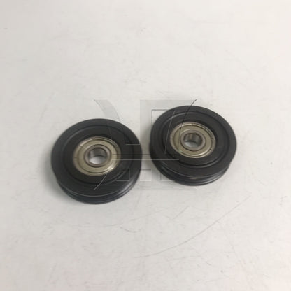 BQLZR U Type Groove Guide Pulley Wheel Bearing Door Window Roll 8x40x10mm