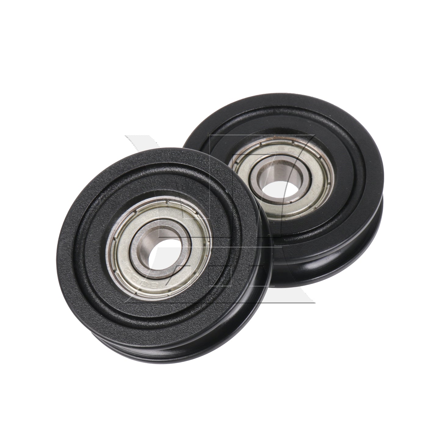 BQLZR U Type Groove Guide Pulley Wheel Bearing Door Window Roll 8x40x10mm