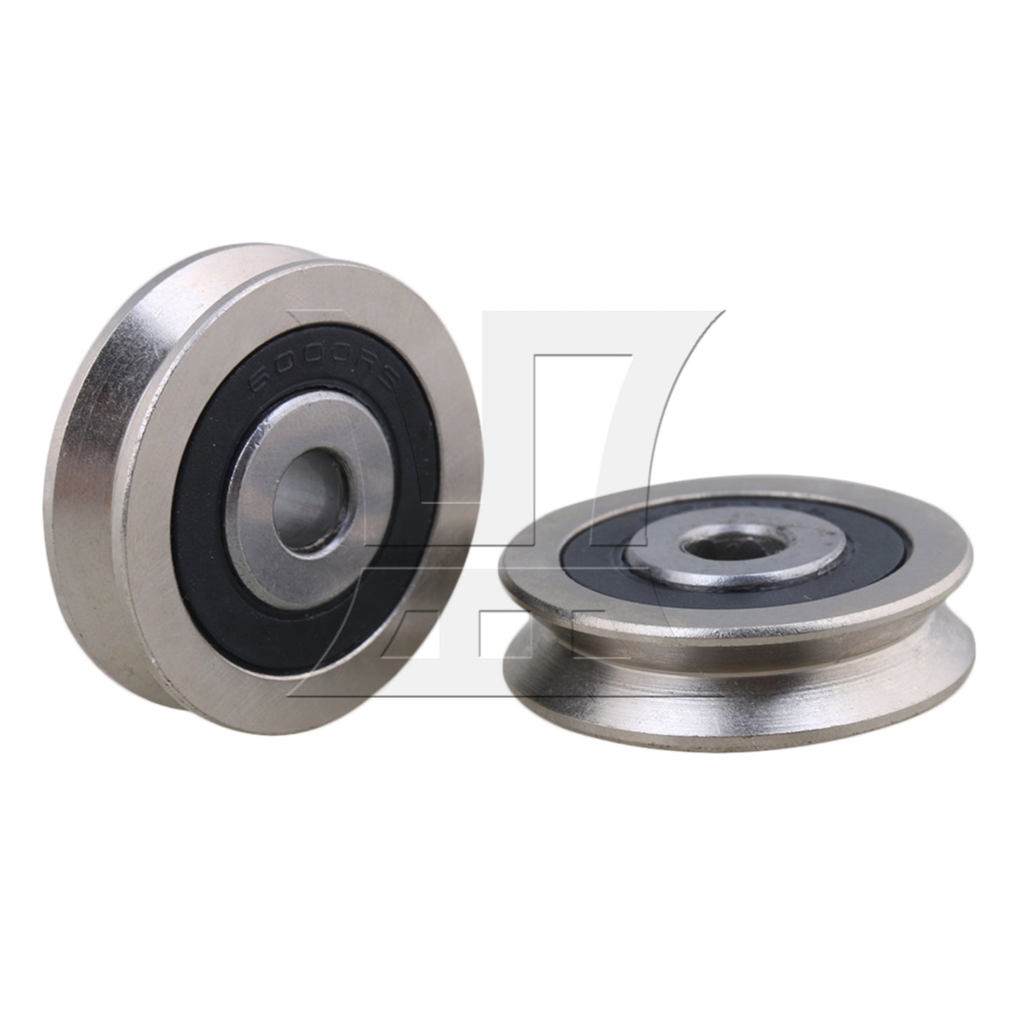 BQLZR  BQLZR 0.6x3x0.8cm V Shaped Guide Bearing Steel Sealed Ball Bearings Pulley