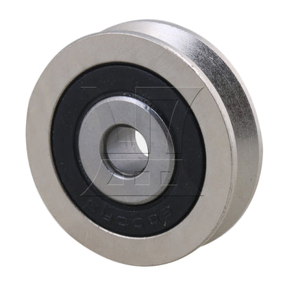 BQLZR  BQLZR 0.6x3x0.8cm V Shaped Guide Bearing Steel Sealed Ball Bearings Pulley