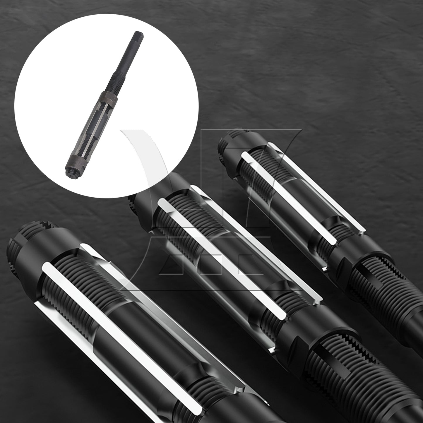 BQLZR HSS Silver Black Adjustable Size 19-21mm Hand Milling Tool