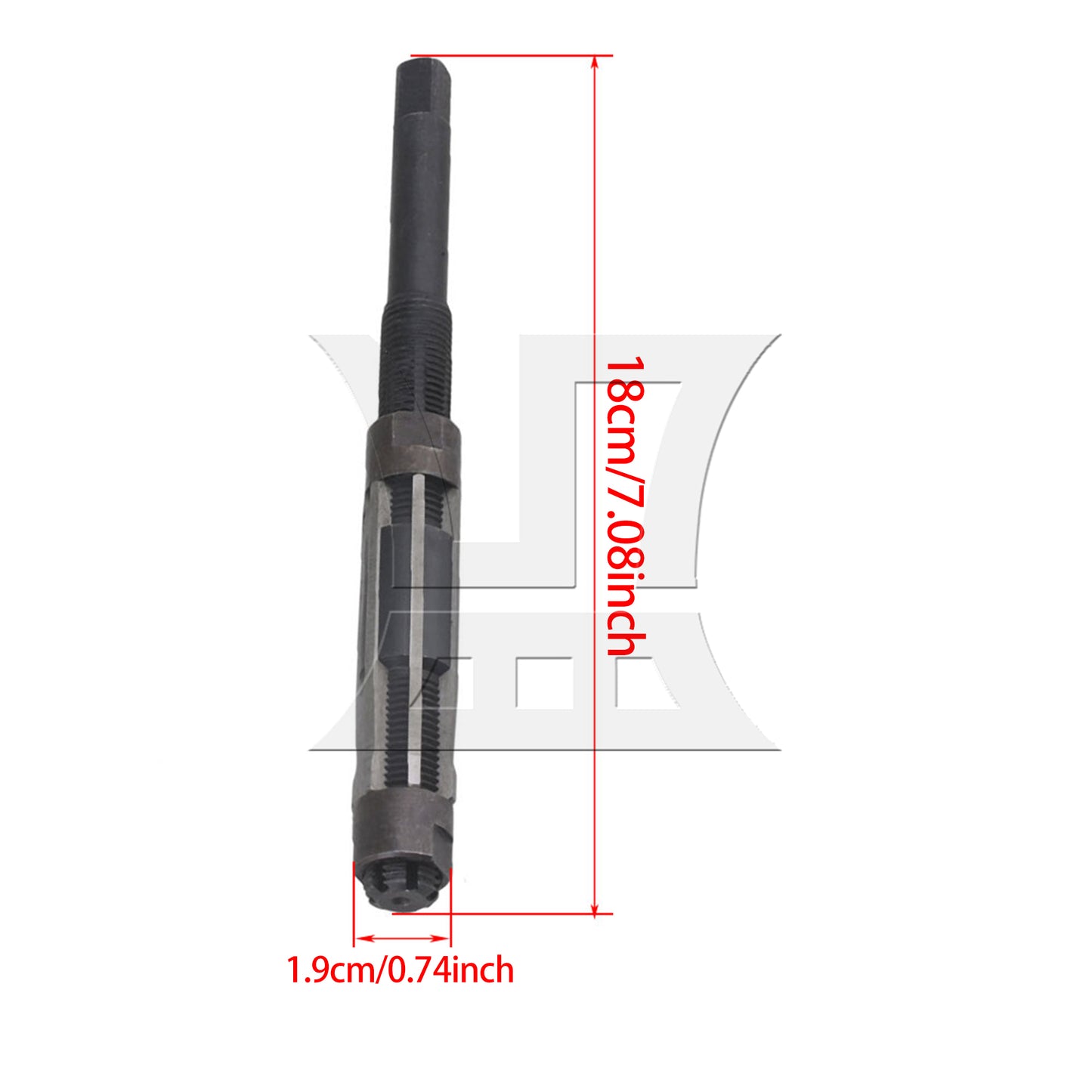BQLZR HSS Silver Black Adjustable Size 19-21mm Hand Milling Tool