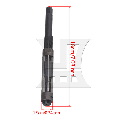 BQLZR HSS Silver Black Adjustable Size 19-21mm Hand Milling Tool