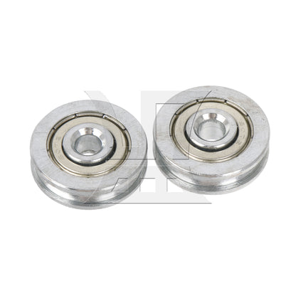 BQLZR  5x23x6.5mm Bearing Guide Rail Idler Passive Wheel Groove Pulley