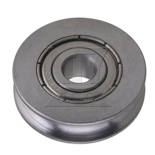 BQLZR 6x 25x 7mm Bearing Guide Rail Idler Passive Wheel Groove Pulley Wheel BQLZR