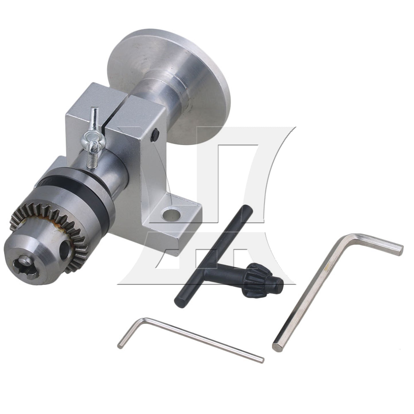 BQLZR 13x6x5cm Drill Rotary Lathe Center Tailstock Thimble Bead Machines
