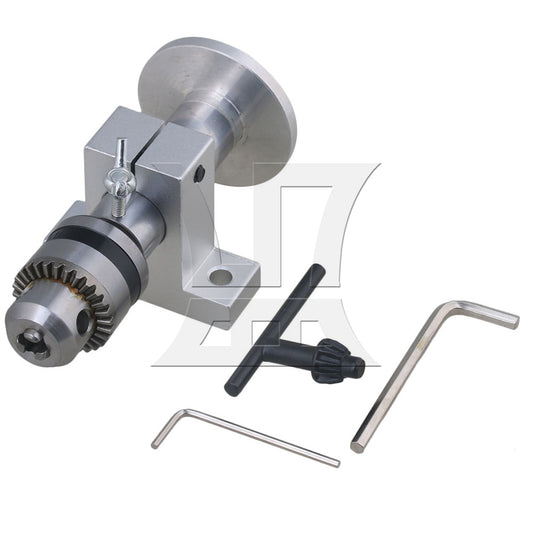 BQLZR 13x6x5cm Drill Rotary Lathe Center Tailstock Thimble Bead Machines