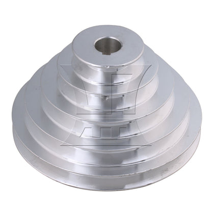 BQLZR 20mm Bore 5 Step A Type V-Belt Pagoda Pulley Belt Outter Dia 54-150mm