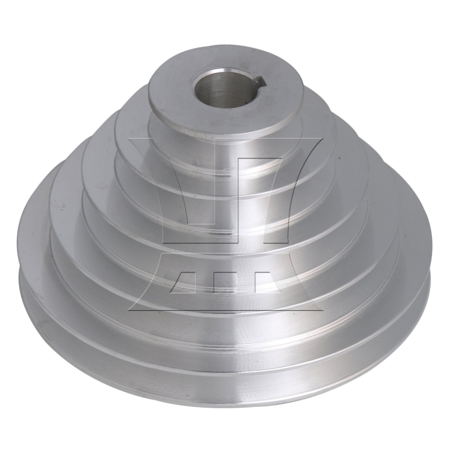 BQLZR 22mm Bore 5 Step A Type V-Belt Pulley Belt Outter Dia 54-150mm
