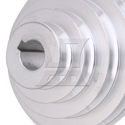 BQLZR 24mm Bore 5 Step A Type V-Belt Pagoda Pulley Belt Outter Dia 54-150mm