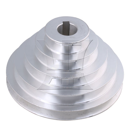 BQLZR 24mm Bore 5 Step A Type V-Belt Pagoda Pulley Belt Outter Dia 54-150mm