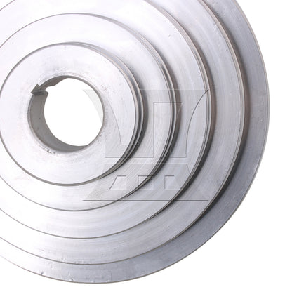 BQLZR 28mm Bore 5 Step A Type V-Belt Pagoda Pulley Belt Outter Dia 54-150mm