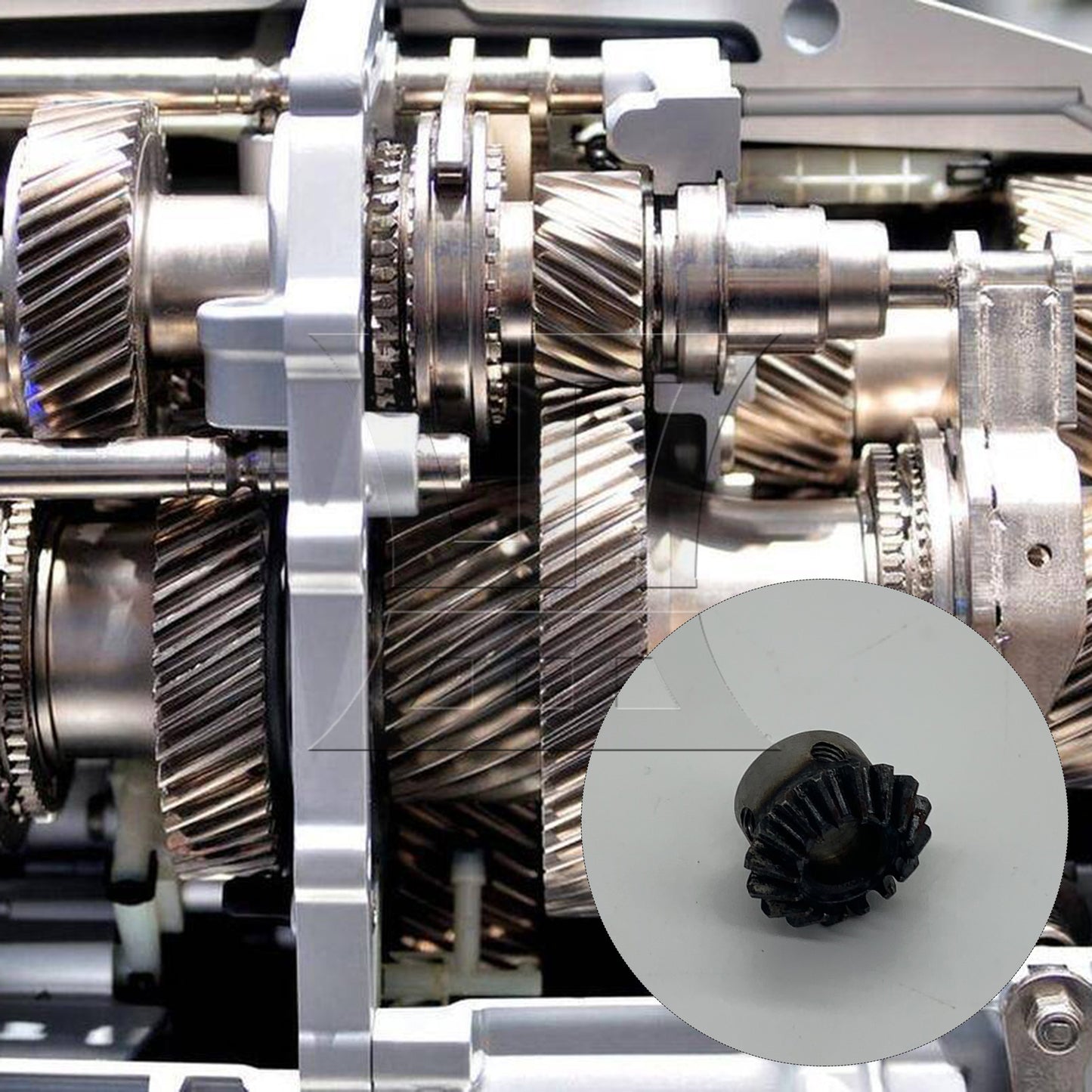 BQLZR 10mm Hole Diameter Steel Bevel Gears 1.5 Module 16 Teeth