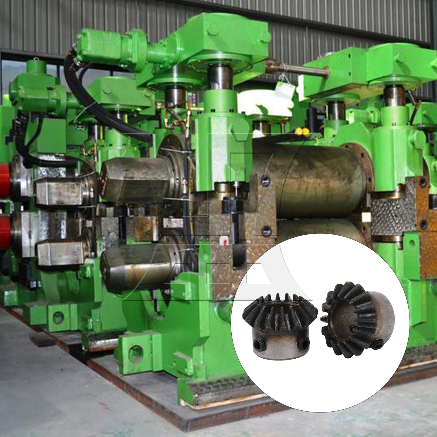 BQLZR 12mm Hole Diameter 45# Steel Tapered Bevel Gear 1.5 Module 16 T
