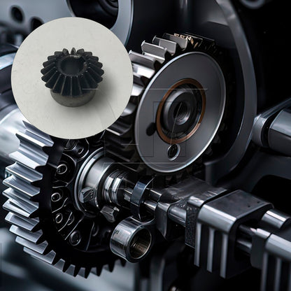 BQLZR  Steel 2 Mould 20T 14mm Hole Dia Bevel Gear for Mechanical Accessories