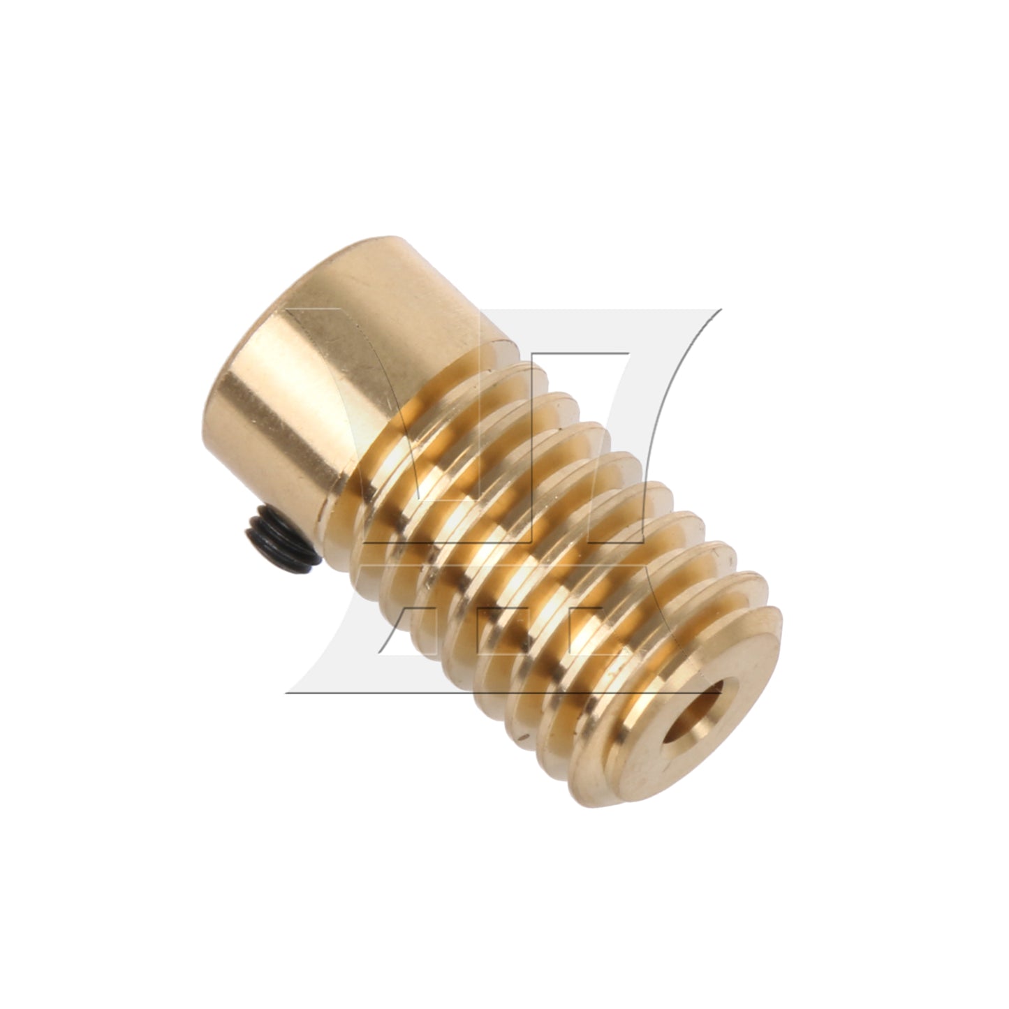 BQLZR Yellow 20x9.7x3MM 0.5 Modulus Turbine Wheel Shaft 3MM Hole Diameter