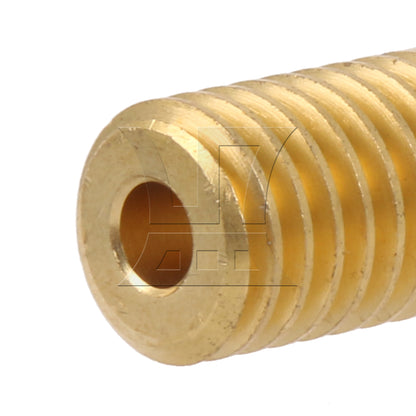 BQLZR Yellow 20x9.8x4MM 0.5 Modulus Turbine Wheel Shaft 4MM Hole Diameter