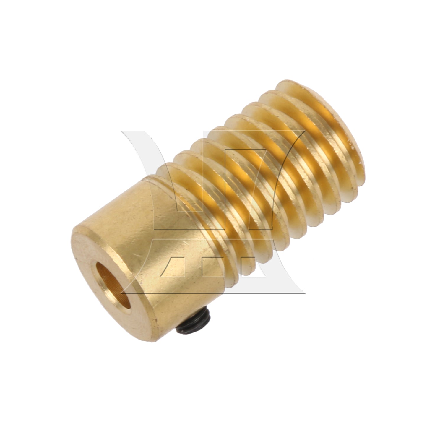 BQLZR Yellow 20x9.8x4MM 0.5 Modulus Turbine Wheel Shaft 4MM Hole Diameter