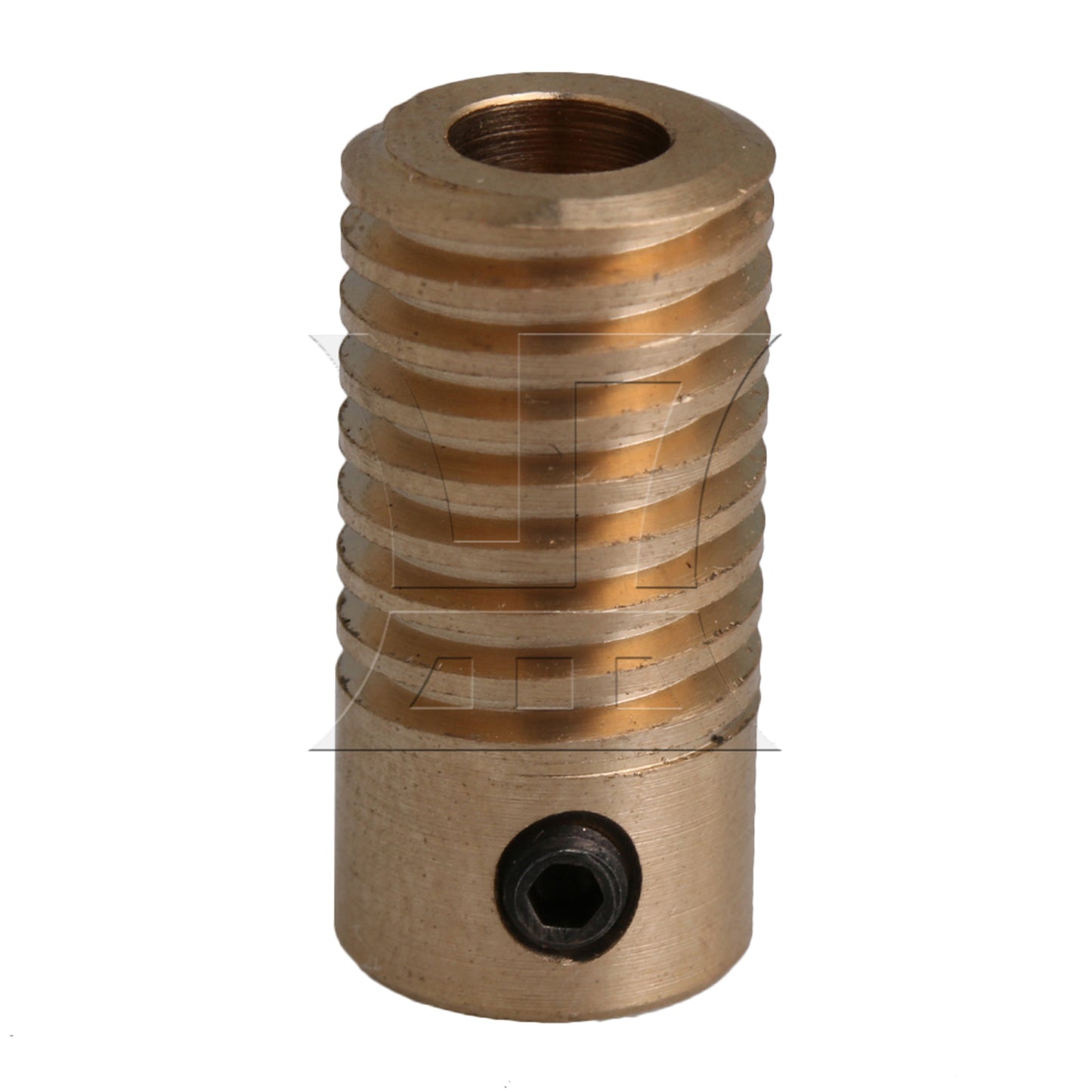 BQLZR Yellow 2x0.97x0.5CM 0.5 Modulus Turbine Wheel Shaft 5MM Hole Diameter