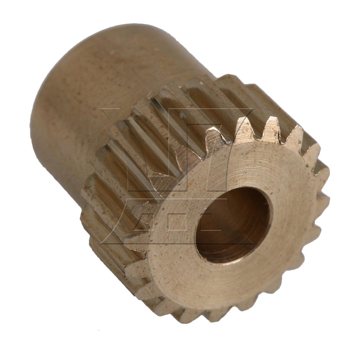BQLZR Yellow 12x11x4MM 0.5 Modulus Twenty Teech Turbine Wheel 4MM Hole Diameter