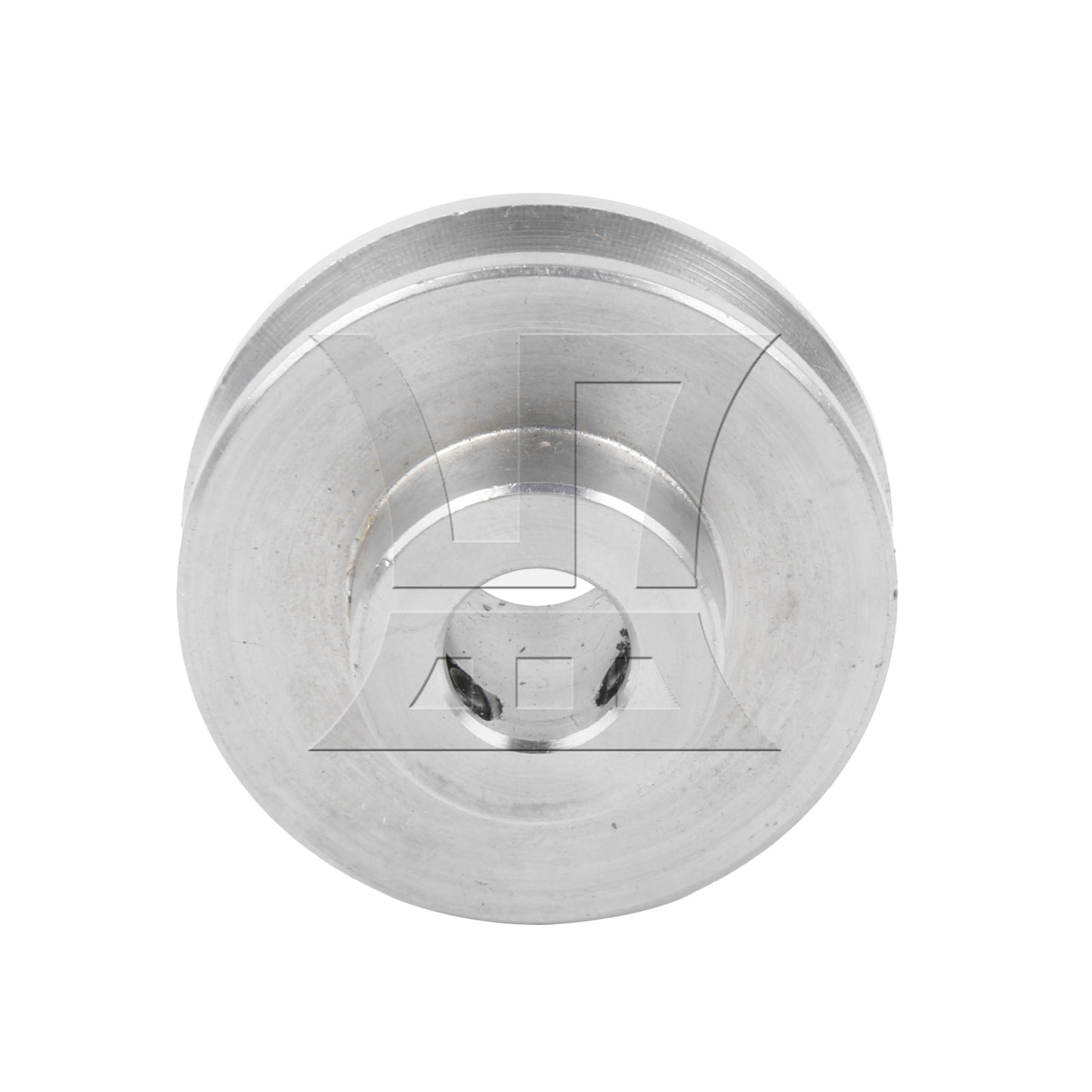 BQLZR Silver Aluminum Alloy Single Groove 8MM Fixed Bore Step Pulley 31x15x8MM