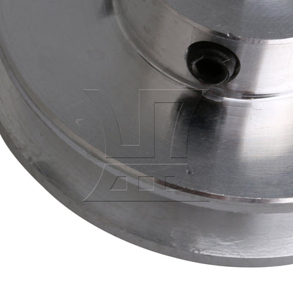 BQLZR Silver Aluminum Alloy Single Groove 6MM Fixed Bore Step Pulley 41x16x6MM