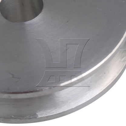 BQLZR Silver Aluminum Alloy Single-Groove 8MM Fixed Bore Step Pulley 41x16x8MM