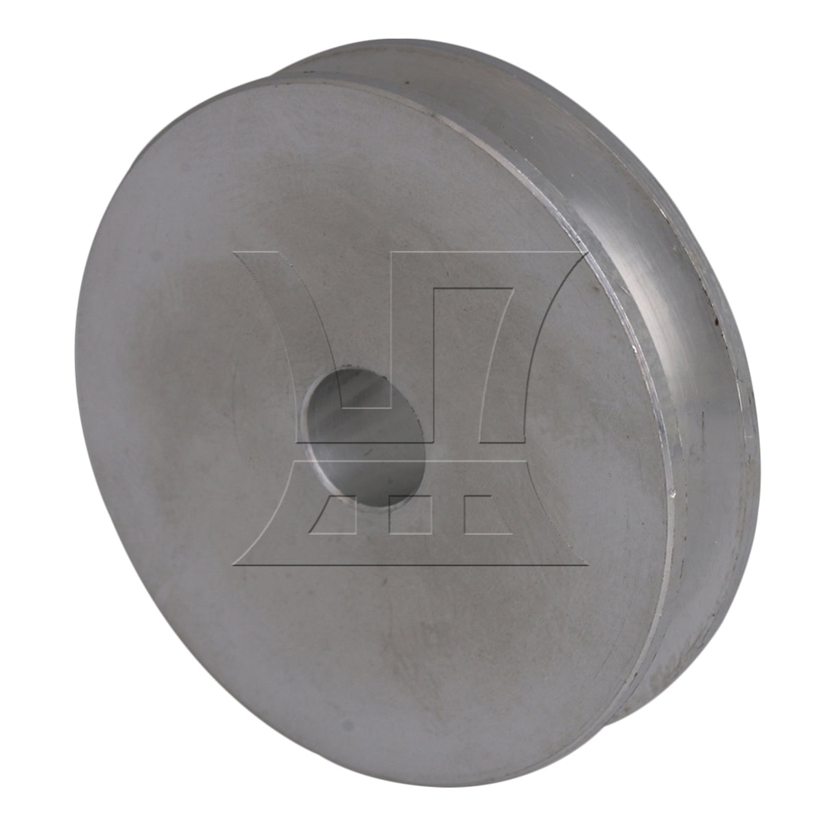 BQLZR Silver Aluminum Alloy Single-Groove 8MM Fixed Bore Step Pulley 41x16x8MM