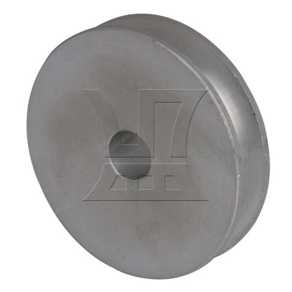 BQLZR Silver Aluminum Alloy Single-Groove 8MM Fixed Bore Step Pulley 41x16x8MM