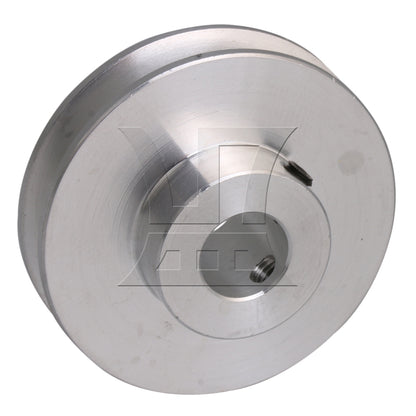 BQLZR Silver Aluminum Alloy Single Groove 10MM Fix Bore Step Pulley 41x16x10MM
