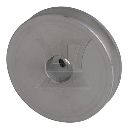 BQLZR Silver Aluminum Alloy Single Groove 10MM Fix Bore Step Pulley 41x16x10MM