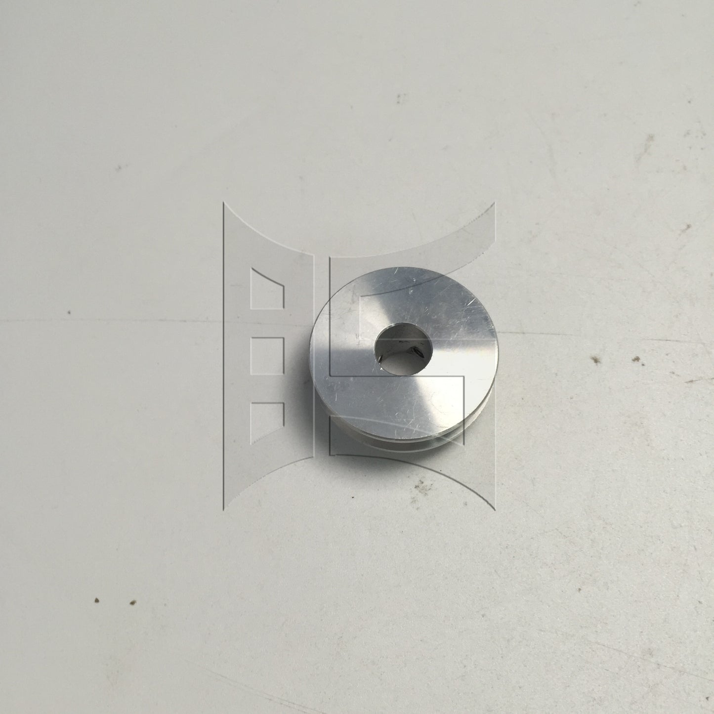 BQLZR Silver Aluminum Alloy Single Groove 12MM Fix Bore Step Pulley 41x16x12mm