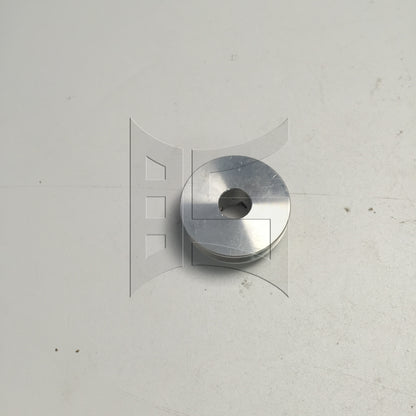 BQLZR Silver Aluminum Alloy Single Groove 12MM Fix Bore Step Pulley 41x16x12mm