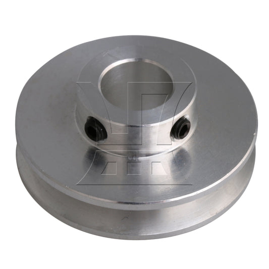 BQLZR Silver Aluminum Alloy Single Groove 12MM Fix Bore Step Pulley 41x16x12mm