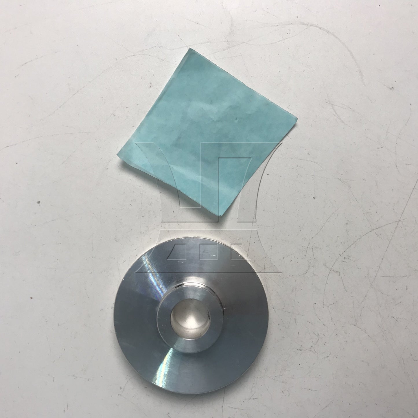 BQLZR Silver Aluminum Alloy Single Groove 14MM Fixed Bore Step Pulley 58x14MM