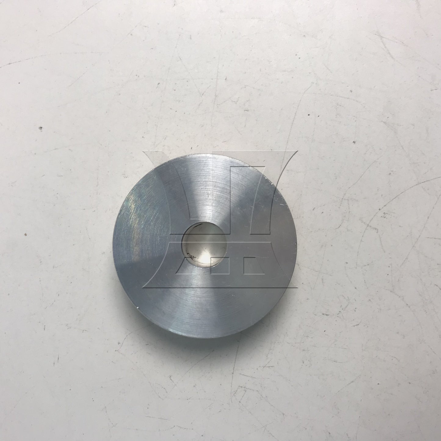 BQLZR Silver Aluminum Alloy Single Groove 14MM Fixed Bore Step Pulley 58x14MM