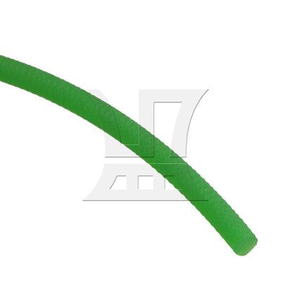 BQLZR Green 100CM Length 5MM Diameter PU Round Belt for Groove Pulley Drives
