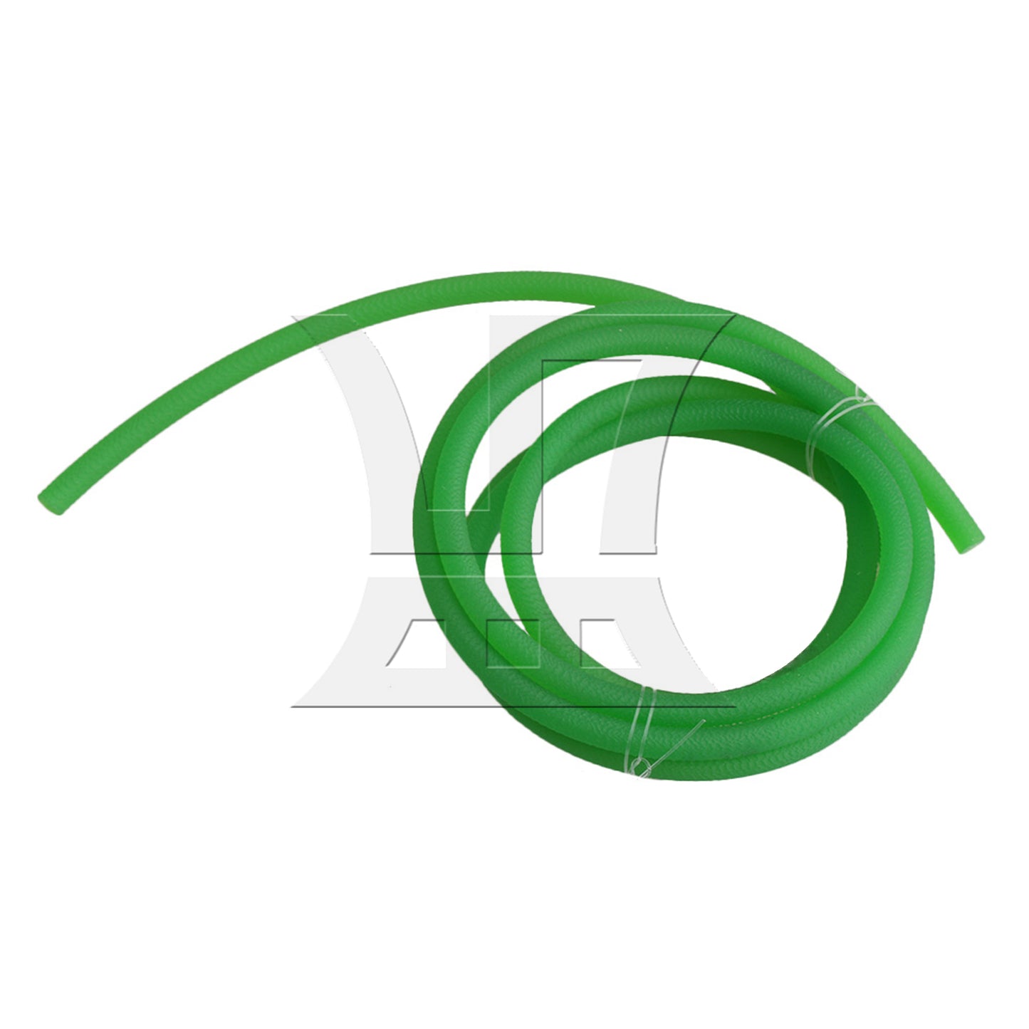 BQLZR Green 100CM Length 5MM Diameter PU Round Belt for Groove Pulley Drives