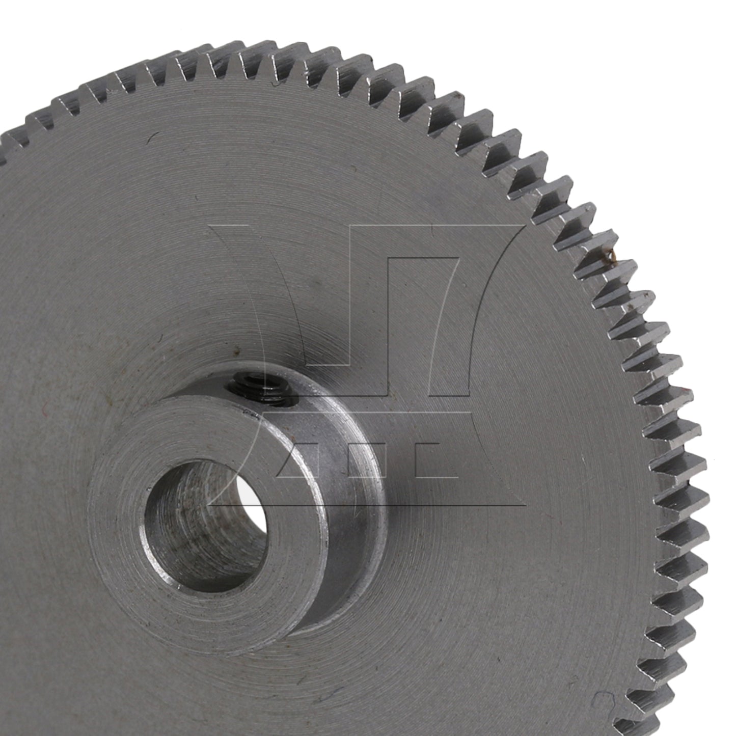 BQLZR 80T 45 Steel 0.5 Modulus Top Screws Gear Wheel 6mm Hole Dia 41x10x6MM