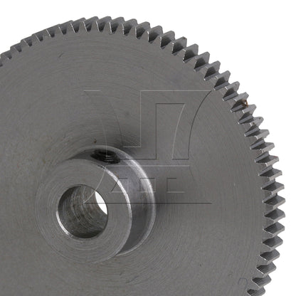BQLZR 80T 45 Steel 0.5 Modulus Top Screws Gear Wheel 6mm Hole Dia 41x10x6MM