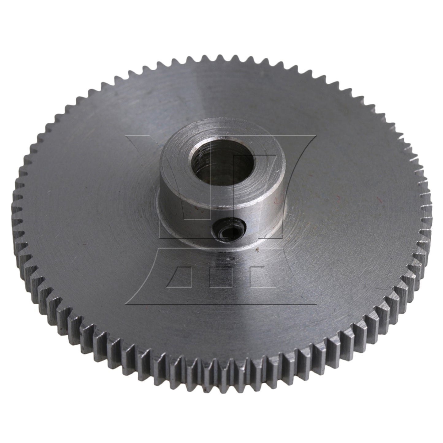 BQLZR 80T 45 Steel 0.5 Modulus Top Screws Gear Wheel 6mm Hole Dia 41x10x6MM