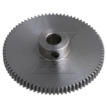 BQLZR 80T 45 Steel 0.5 Modulus Top Screws Gear Wheel 6mm Hole Dia 41x10x6MM