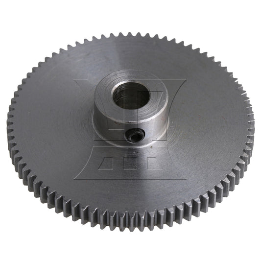 BQLZR 80T 45 Steel 0.5 Modulus Top Screws Gear Wheel 6mm Hole Dia 41x10x6MM