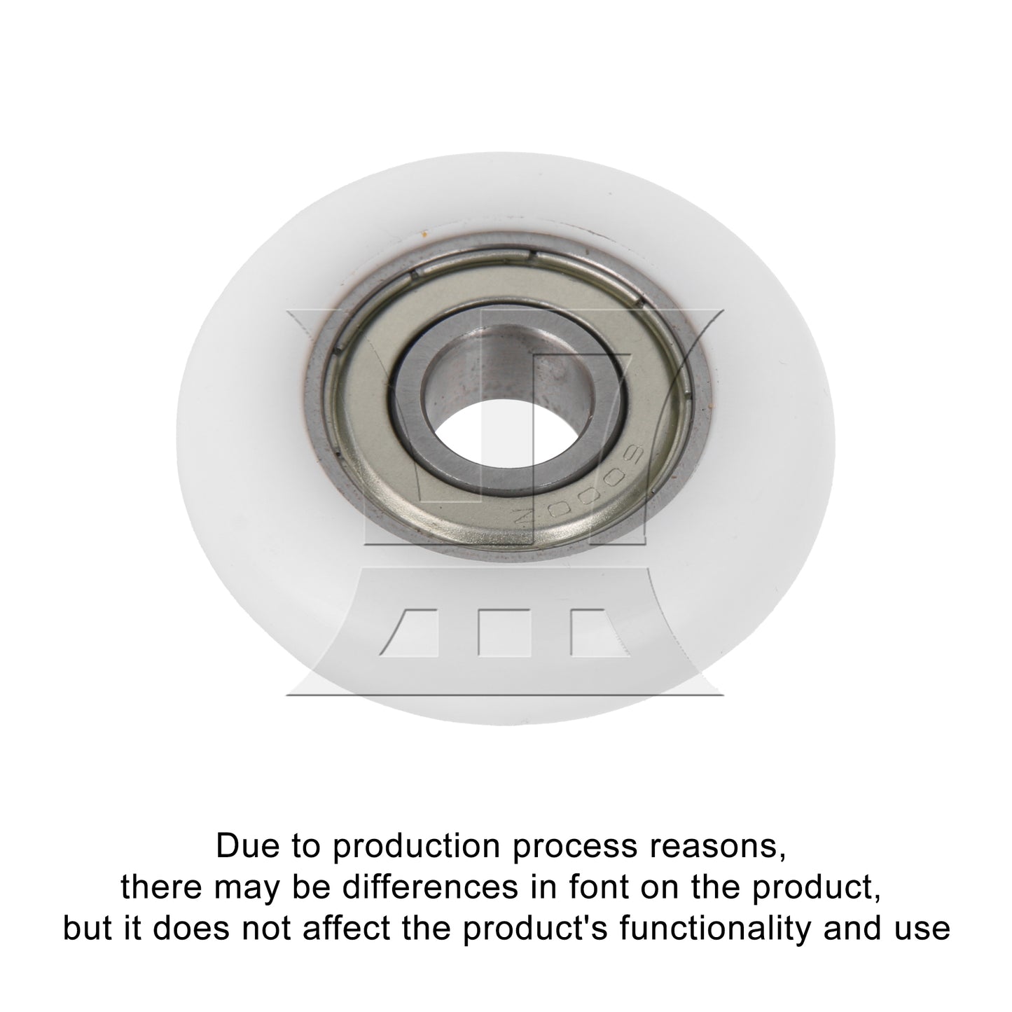 BQLZR White Ball Bearing Guide Pulley Roller Round Wheel 8x30x8.5mm for Window