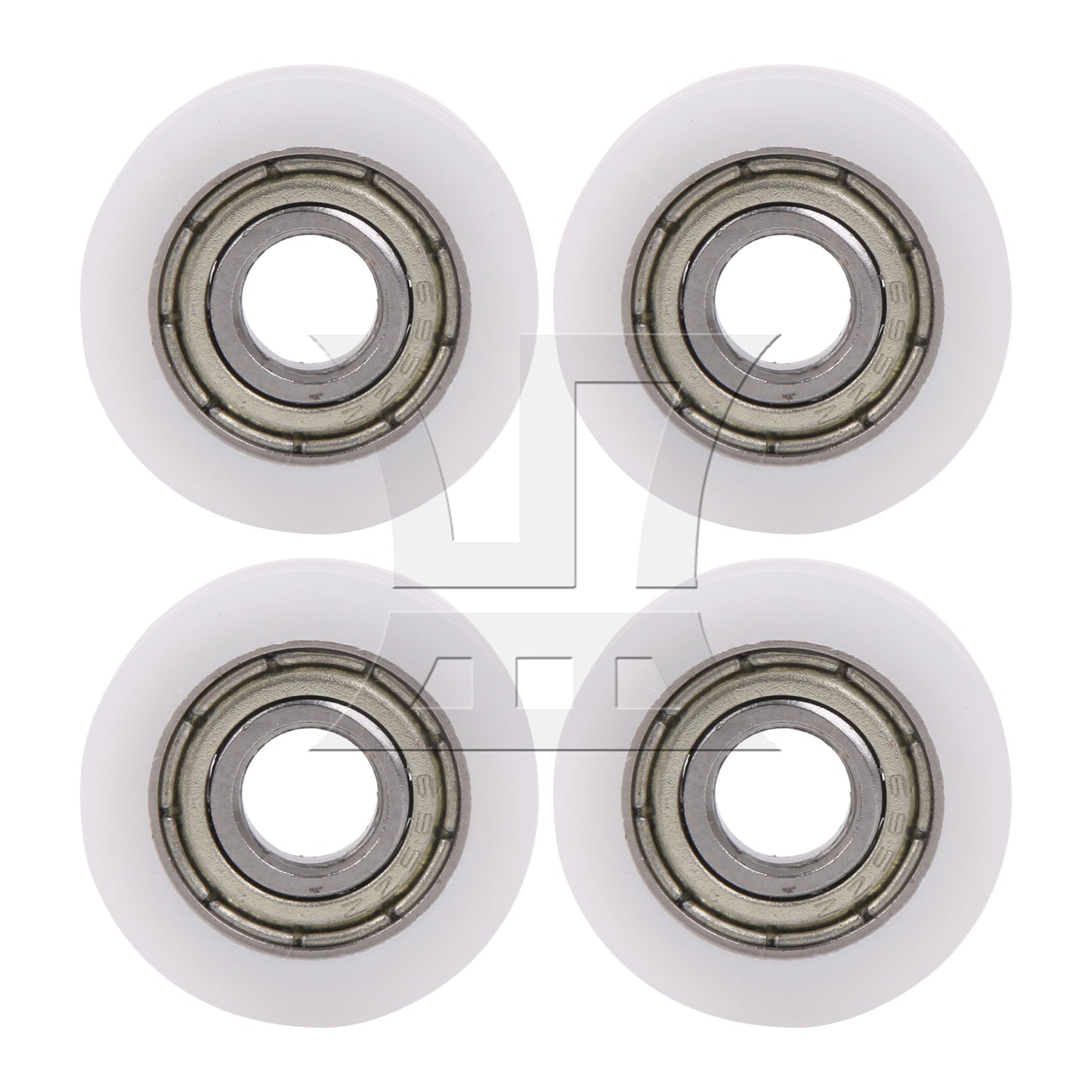 BQLZR  1.5mm Deep 695ZZ U-type Groove Pulley Rail Ball Bearing Wheel 18x5x6mm