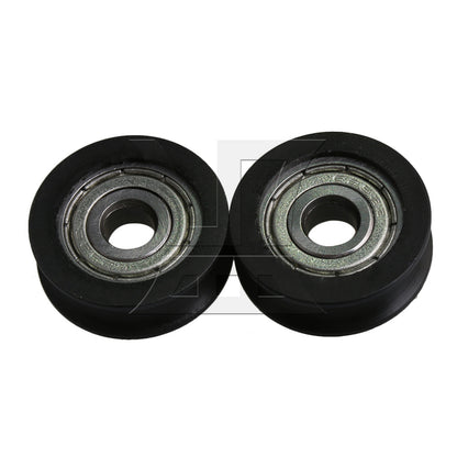 BQLZR  Dee1.3mm p 625ZZ U-Type Groove Pulley Rail Ball Bearing Wheel 20x5x7mm