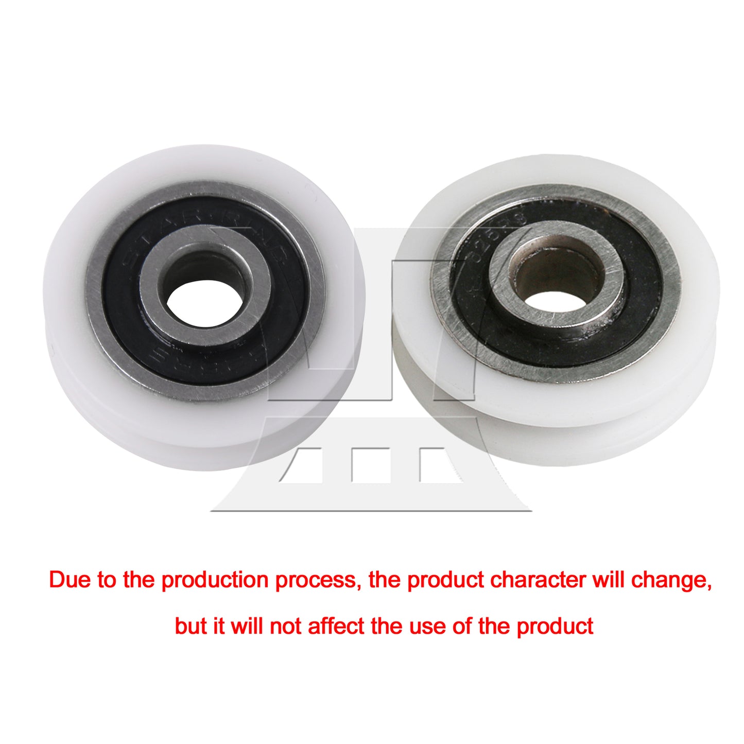 BQLZR 21x5x6mm Pulley WBearing Round U-Type Groove Replaceable for Door Window