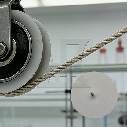 BQLZR 21x5x6mm Pulley WBearing Round U-Type Groove Replaceable for Door Window