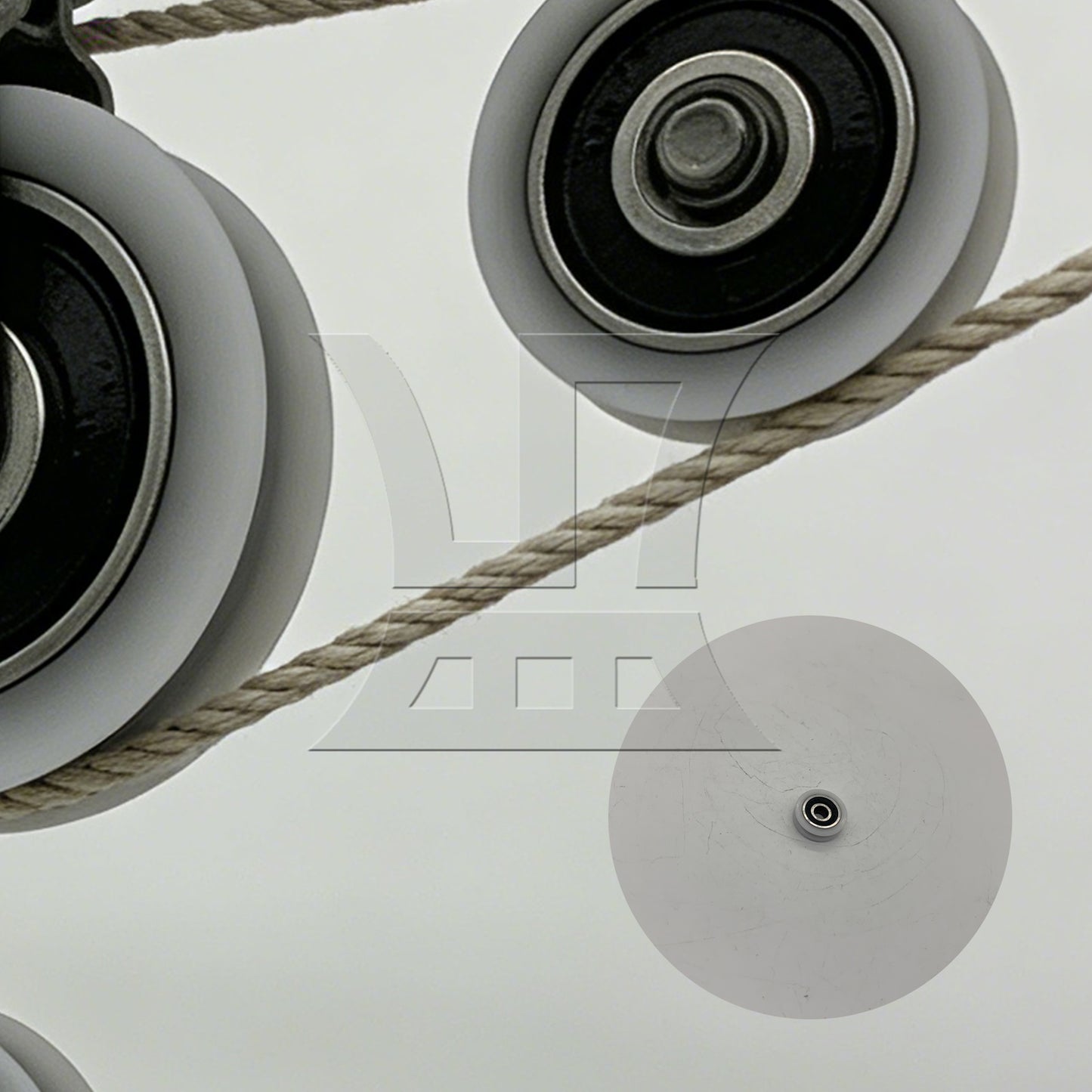 BQLZR 21x5x6mm Pulley WBearing Round U-Type Groove Replaceable for Door Window