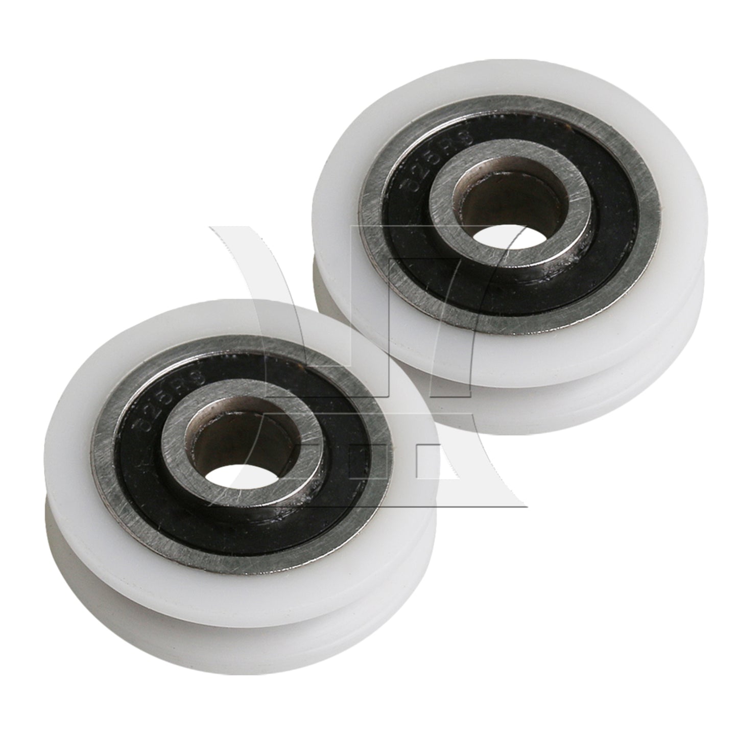 BQLZR 21x5x6mm Pulley WBearing Round U-Type Groove Replaceable for Door Window